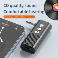Load image into Gallery viewer, Bluetooth 5.3 Car TF Playback AUX Receiver Transmitter, D28