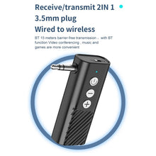Load image into Gallery viewer, Bluetooth 5.3 Car TF Playback AUX Receiver Transmitter, D28