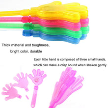 Load image into Gallery viewer, 2pcs Luminous Clap Slap Palm Flash Cheering Event Props, Random Color Delivery