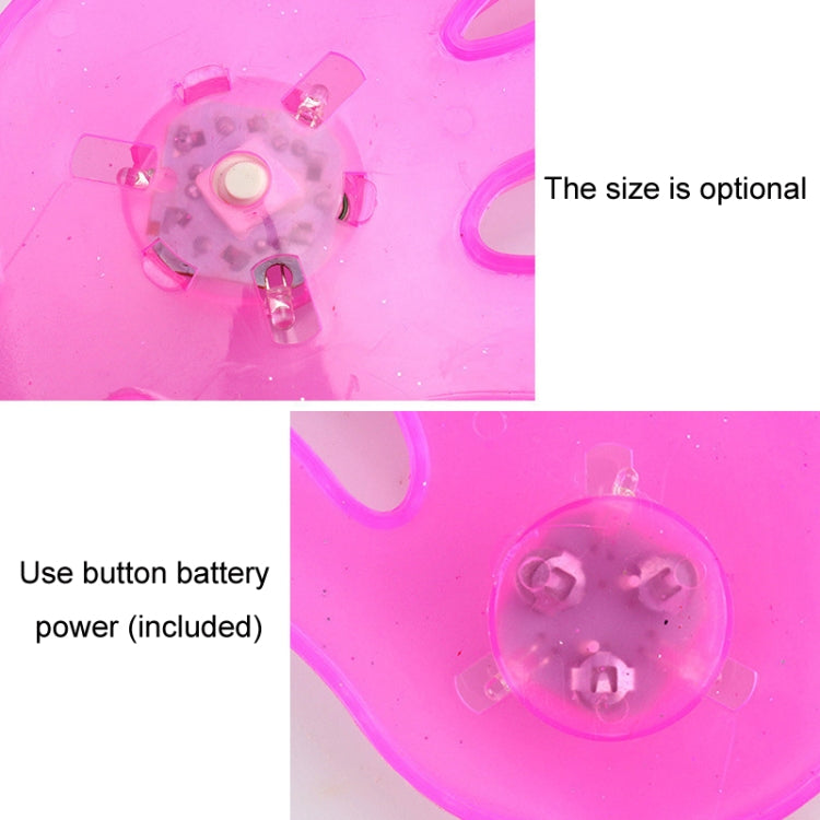 2pcs Luminous Clap Slap Palm Flash Cheering Event Props, Random Color Delivery