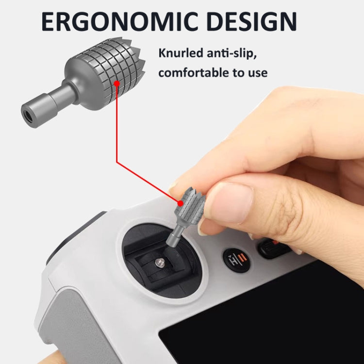 For DJI RC / RC 2 Remote Control LKTOP Joystick Thumb Rocker, For DJI RC / RC 2 Black, For DJI RC / RC 2 Gray