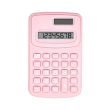 Load image into Gallery viewer, Small Solid Color Calculator Dormitory Student Office Exam Tool