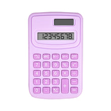 Load image into Gallery viewer, Small Solid Color Calculator Dormitory Student Office Exam Tool