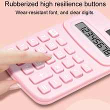 Load image into Gallery viewer, Small Solid Color Calculator Dormitory Student Office Exam Tool