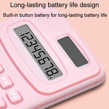 Load image into Gallery viewer, Small Solid Color Calculator Dormitory Student Office Exam Tool