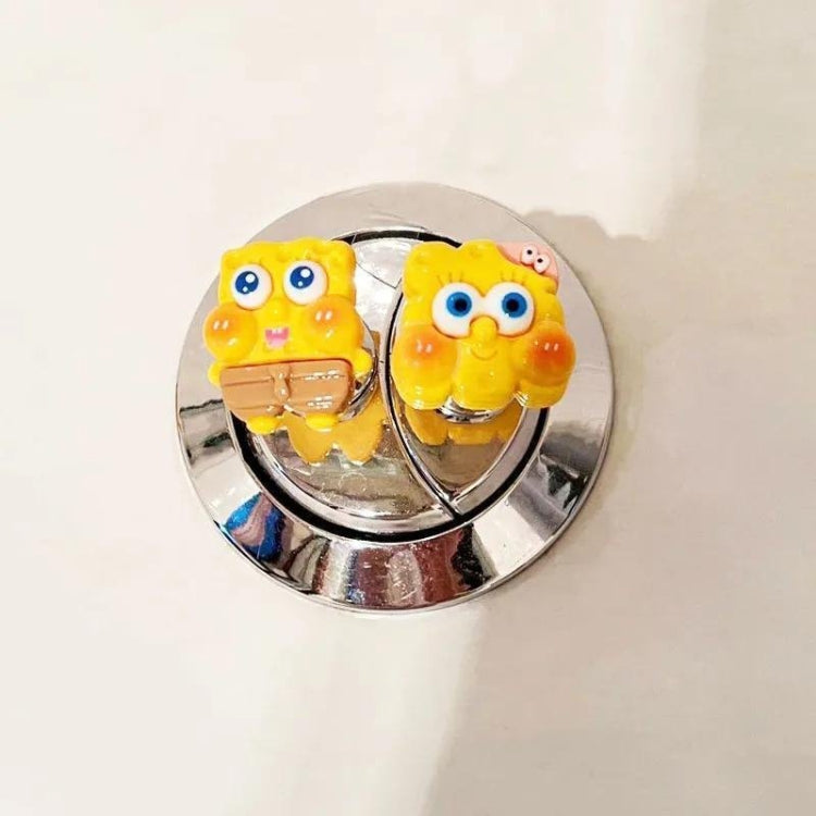 2pcs Toilet Tank Pusher Long Nail Bathroom Flush Switch Auxiliary