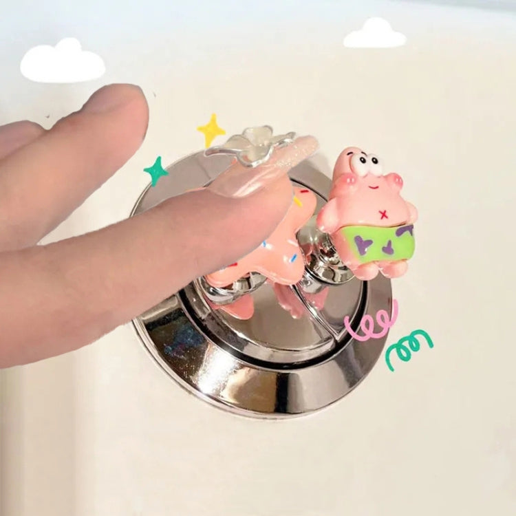 2pcs Toilet Tank Pusher Long Nail Bathroom Flush Switch Auxiliary