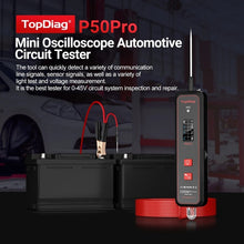 Load image into Gallery viewer, JDiag Mini Circuit Tester AC/DC Detection Multi-function Oscilloscope, P50 PRO