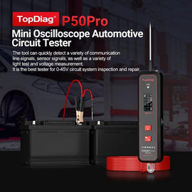 JDiag Mini Circuit Tester AC/DC Detection Multi-function Oscilloscope, P50 PRO