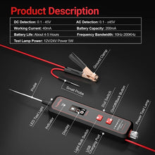 Load image into Gallery viewer, JDiag Mini Circuit Tester AC/DC Detection Multi-function Oscilloscope, P50 PRO