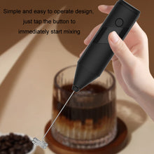 Load image into Gallery viewer, Mini Electric Handheld Milk Frother Cream Stirrer