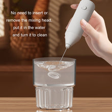 Load image into Gallery viewer, Mini Electric Handheld Milk Frother Cream Stirrer