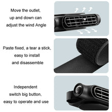 Load image into Gallery viewer, Car Turbine High Wind USB Plug-in Seat Back Fan