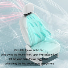 Load image into Gallery viewer, Car Turbine High Wind USB Plug-in Seat Back Fan