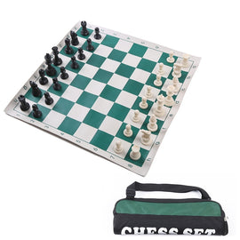 Foldable Portable Chess Set with Carrying Bag