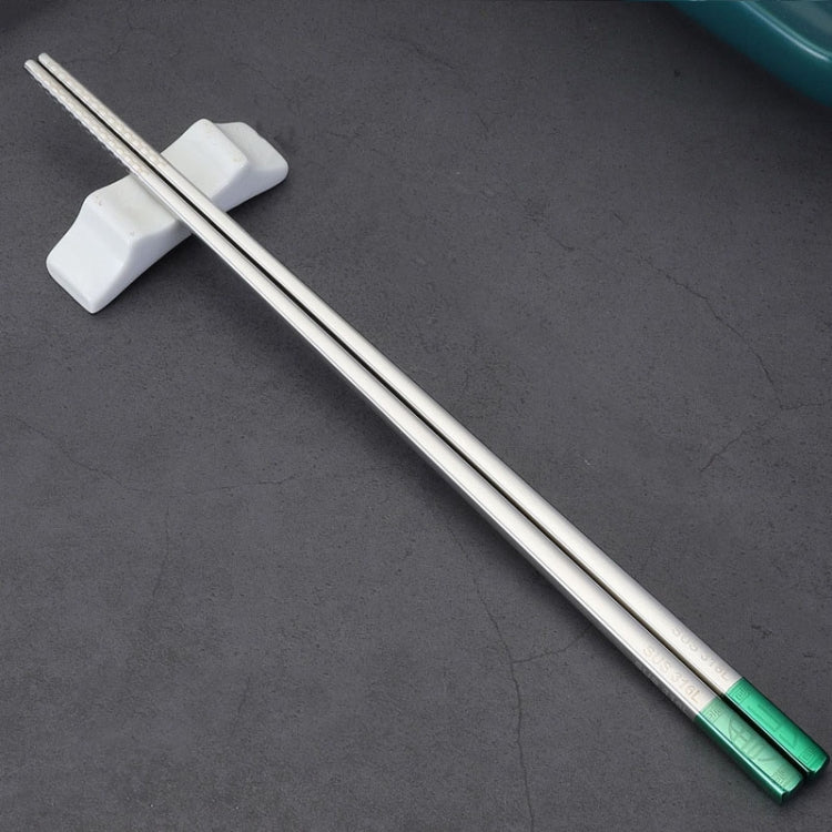Food Grade 316 Stainless Steel Chopsticks Hotel Household Non-Slip Anti-Scald Chopsticks