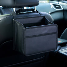 Load image into Gallery viewer, Car Hanging Garbage Bag Multifunctional Folding Storage Box, H611 Woven Pattern, H612 Crocodile Pattern, H613 Litchi Pattern, H615 Oxford Cloth