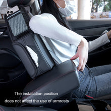 Load image into Gallery viewer, Car Seat Side Storage Hanging Bag Tissue Box, H320 Litchi Pattern, H321 Carbon Fiber Pattern, H322 Grain Pattern