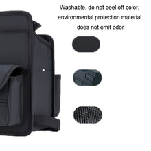 Load image into Gallery viewer, Car Seat Storage Mesh Pocket Hanging Storage Bag Tissue Box, H9160 Black