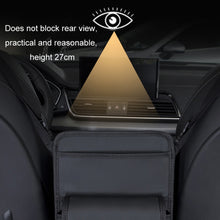 Load image into Gallery viewer, Car Seat Storage Mesh Pocket Hanging Storage Bag Tissue Box, H9160 Black