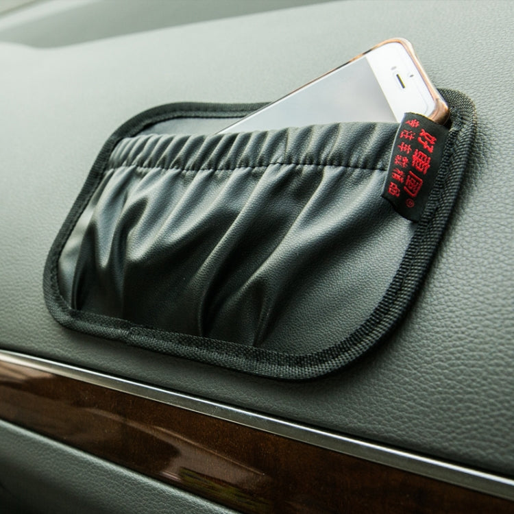 Car Instrument Console Adhesive Net Pocket Storage Hanging Bag, H011 Black Large, H012 Beige Large, H264 Gray Large, H013 Black Small, H014 Beige Small, H265 Gray Small