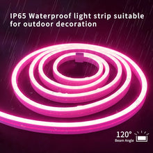 Load image into Gallery viewer, LIXINCORDA 2m 5V USB Touch Control LED Light Strip Flexible Neon Silicone Soft Strip, USB Touch Control (Pink), USB Touch Control (Warm White), USB Touch Control (Blue)