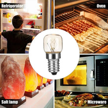 Load image into Gallery viewer, E14 Salt Crystal Lamps High Temperature Resistant Oven Light Bulb, 15W Brass Lamp Head, 25W Brass Lamp Head, 15W Copper Nickel Plating Lamp Head, 25W Copper Nickel Plating Lamp Head