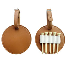 Load image into Gallery viewer, Leather Outdoor Waist Hanging Golf Spike Insert Pocket Storage Bag
