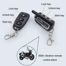Load image into Gallery viewer, Two-Way Dual Remote Control Vibration Motorcycle Anti-Theft Device, YL-B011