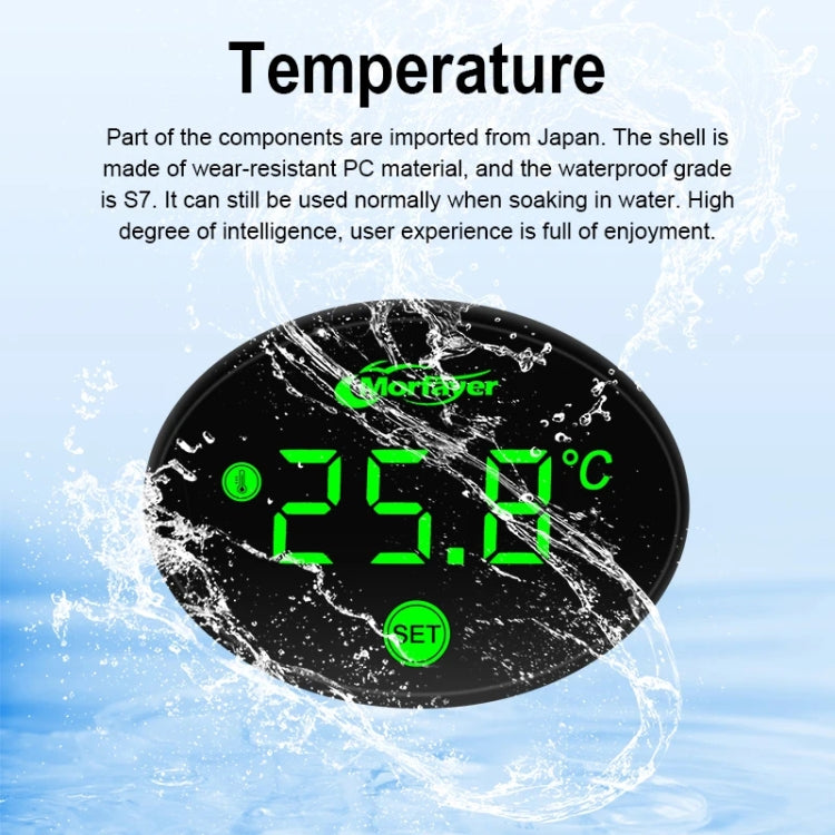 Morfayer Locomotive Multi-function Voltmeter, Red, Voltmeter Function, 2 in 1, 4 in 1, 4 in 1 With 7 Color Aperture