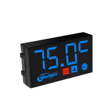 Load image into Gallery viewer, Compact LED Digital Display Time Voltmeter, 3 in 1 Red, 3 in 1 Blue, 3 in 1 White, 3 in 1 Green, 2 in 1 Temperature Red, 2 in 1 Temperature Blue, 2 in 1 Temperature White, 2 in 1 Temperature Green, 2 in 1 Water Temperature Red                          ...