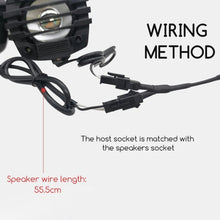 Load image into Gallery viewer, Motorcycle Mobile Phone Charging Stand With Bluetooth MP3 Speaker