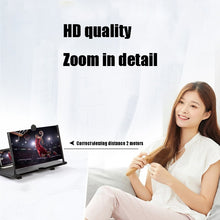 Load image into Gallery viewer, Pull-Out Folding Phone Screen Amplifier HD Anti-Blue Light Magnifying Glass, 14-inch-Black, 14-inch-White, 16-inch-Black, 16-inch-White, 18-inch-Black, 18-inch-White