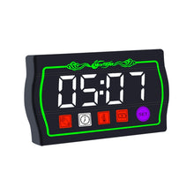 Load image into Gallery viewer, Morfayer Locomotive Intelligent Multi-function Tachometer, 4 in 1 Ambient Temperature Gauge, 4 in 1 Water Temperature Meter, 5 in 1 Ambient Temperature Tachometer, 5 in 1 Water Temperature Tachometer
