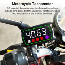 Load image into Gallery viewer, Morfayer Locomotive Intelligent Multi-function Tachometer, 4 in 1 Ambient Temperature Gauge, 4 in 1 Water Temperature Meter, 5 in 1 Ambient Temperature Tachometer, 5 in 1 Water Temperature Tachometer