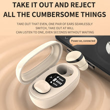 Load image into Gallery viewer, Mini TWS Bluetooth Earphones With Rectangular Bin Noise Reduction Long Life Sleep Wireless Music Earbuds, mini13s