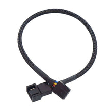 Load image into Gallery viewer, Computer PWM Temperature Control Cooling Fan Extension Cable Chassis HUB Connector, 0.27m