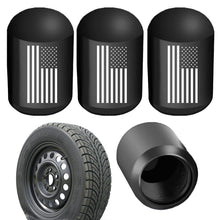 Load image into Gallery viewer, 4pcs /Set Car Tire Capsule Aluminum Alloy Screw Dustproof Valves, Black, Red, Blue