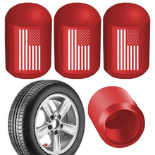 Load image into Gallery viewer, 4pcs /Set Car Tire Capsule Aluminum Alloy Screw Dustproof Valves, Black, Red, Blue