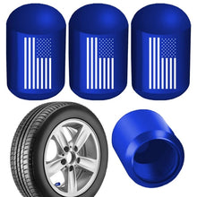 Load image into Gallery viewer, 4pcs /Set Car Tire Capsule Aluminum Alloy Screw Dustproof Valves, Black, Red, Blue
