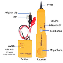 Load image into Gallery viewer, Multifunctional Anti-Interference Network Cable Telephone Line Finder, RJ11