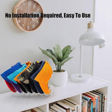 Load image into Gallery viewer, Acrylic Baseball Cap Holder Can Store 7 Baseball Caps, Transparent, Black