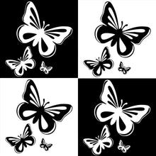 Load image into Gallery viewer, 3pcs /Set Butterfly Hollow Car Scratch Decorative Fuel Tank Cap Sticker