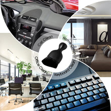 Load image into Gallery viewer, 2pcs Car Interior Cleaning Brush Air Outlet Gap Dust Removal Brush, OPP Black, Protective Case Black