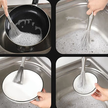 Load image into Gallery viewer, 304 Thickened Lengthened Steel Wire Pot Brush Stainless Steel Cleaning Brush For Kitchen, 25.5cm