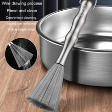 Load image into Gallery viewer, 304 Thickened Lengthened Steel Wire Pot Brush Stainless Steel Cleaning Brush For Kitchen, 25.5cm