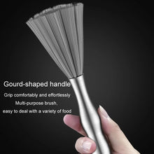 Load image into Gallery viewer, 304 Thickened Lengthened Steel Wire Pot Brush Stainless Steel Cleaning Brush For Kitchen, 25.5cm