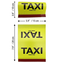 Load image into Gallery viewer, TAXI Washed Mark Label Car Personalized Decorative Stickers