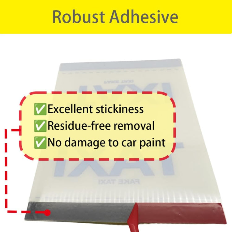 TAXI Washed Mark Label Car Personalized Decorative Stickers