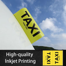 Load image into Gallery viewer, TAXI Washed Mark Label Car Personalized Decorative Stickers